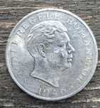 Moneda Argint 100.000 lei din 1946, cu efigia Regelui Mihai