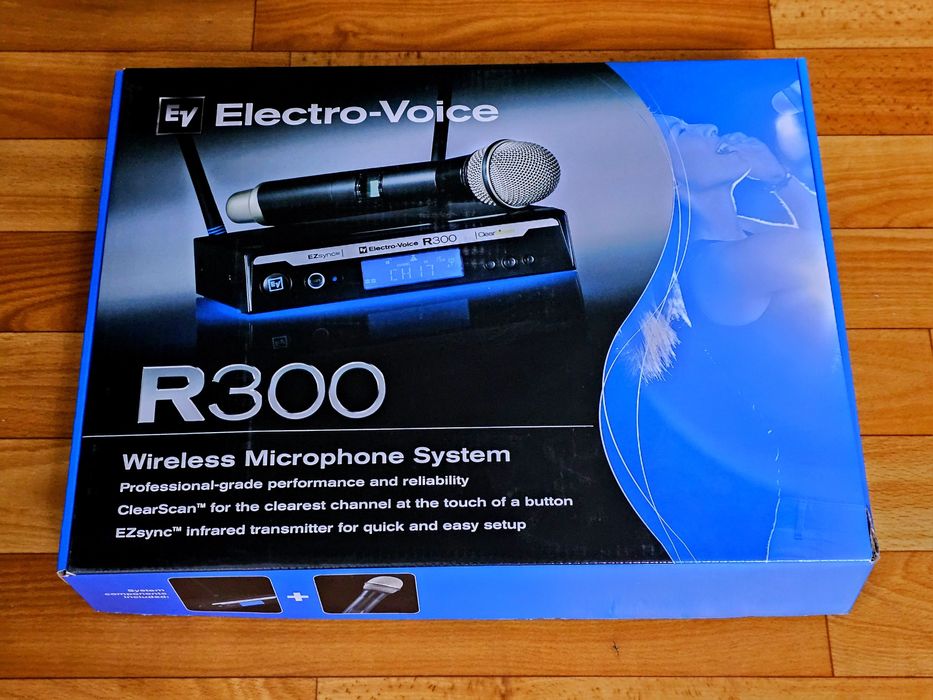 Новый вокальный радиомикрофон ELECTRO-VOICE R300-HD/A