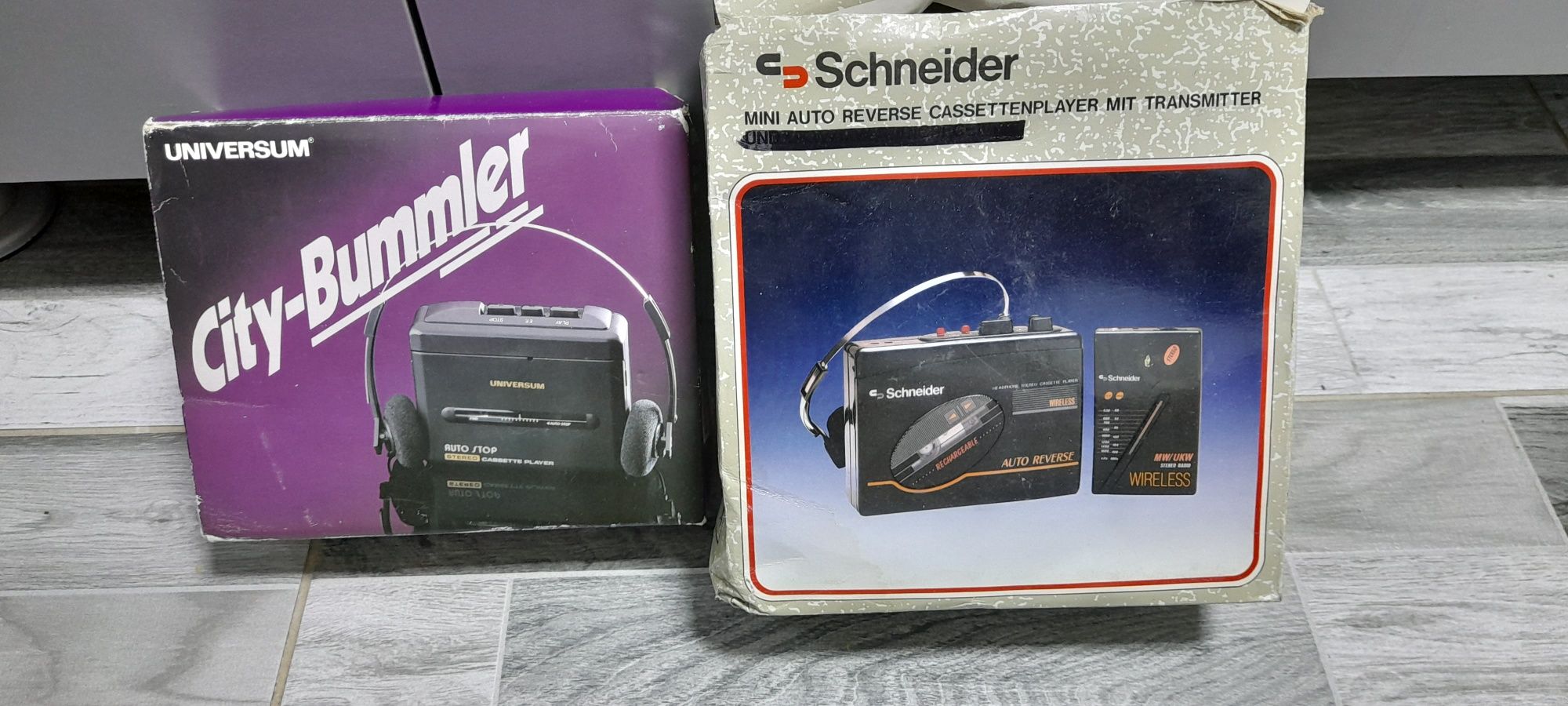 Walkman Schneider și universum noi