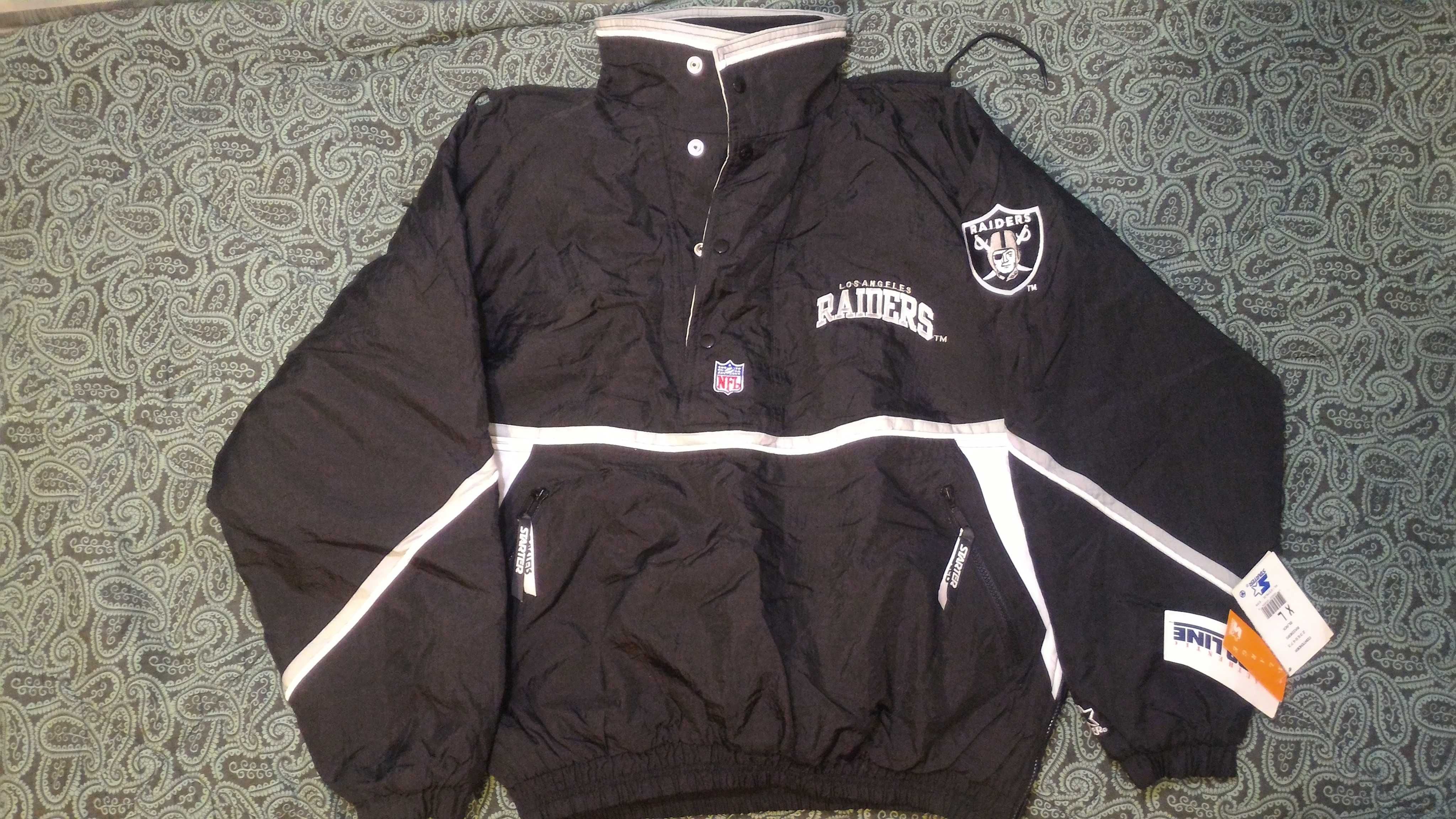 Новая винтажная куртка NFL Los Angeles Raiders, пр-во Starter, р-р XL.