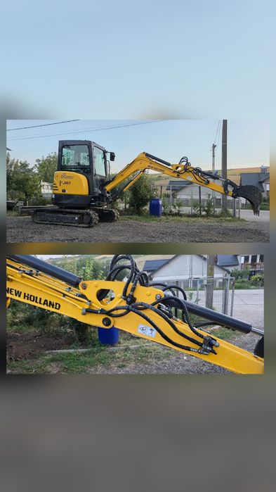 Miniexcavator NEW HOLLAND E30C la 1000 ore mini excavator