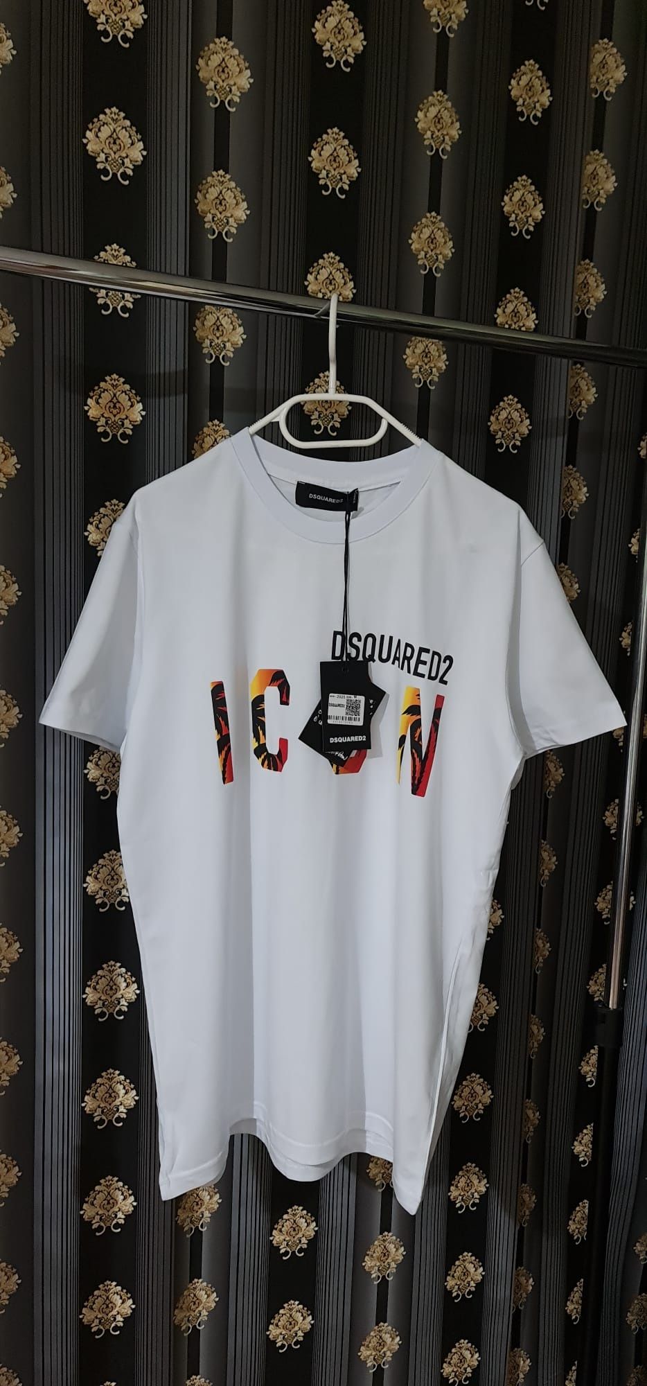 Tricou Dolce&Gabbana Dsquared2 icon alb
