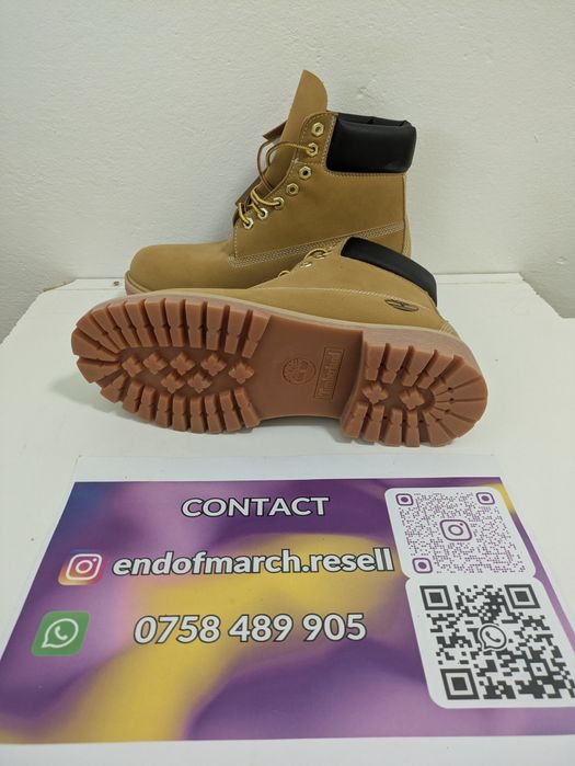 Ghete iarna Timberland maro (mărimi: 43,44)
