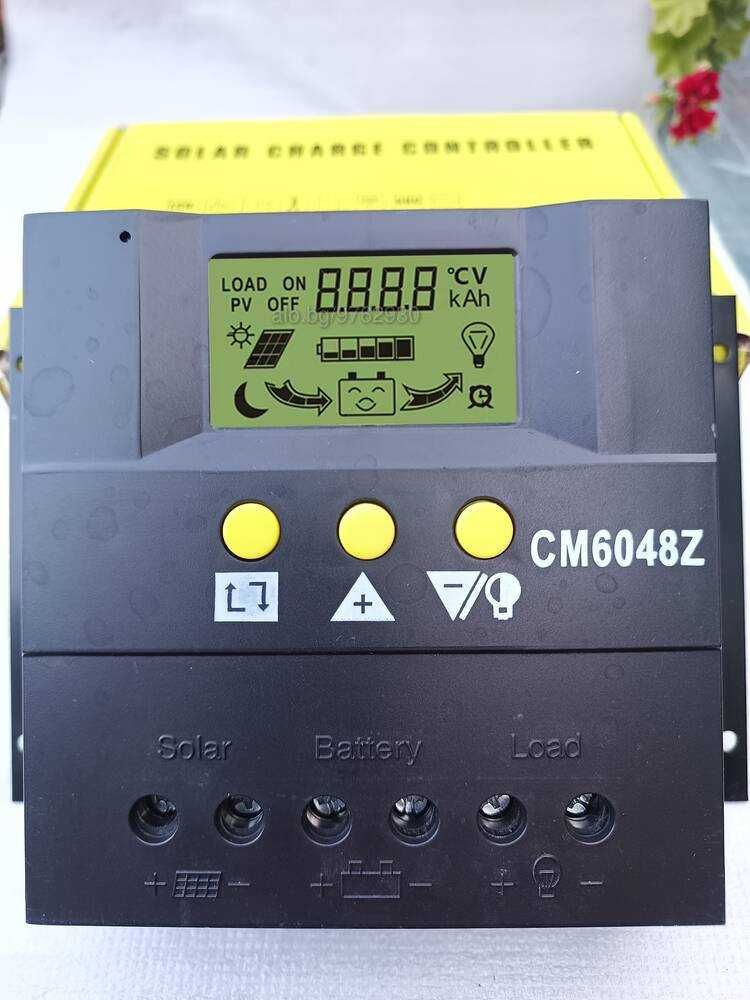 Соларен контролер CM6048Z 12V/24/36/48V-60A