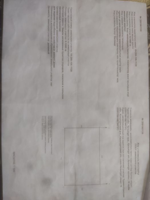 Продажа земельного участка