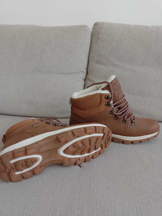 Дамски боти от естествена кожа, нови марка TRESPAAS