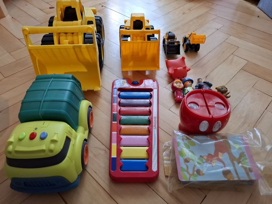 Детски играчки - булдозер, камион,.