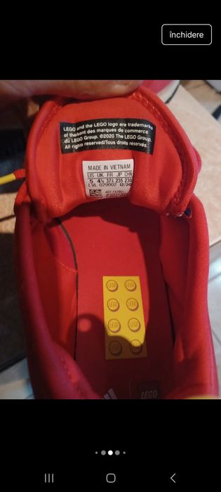 Adidasi lego 37 1/2