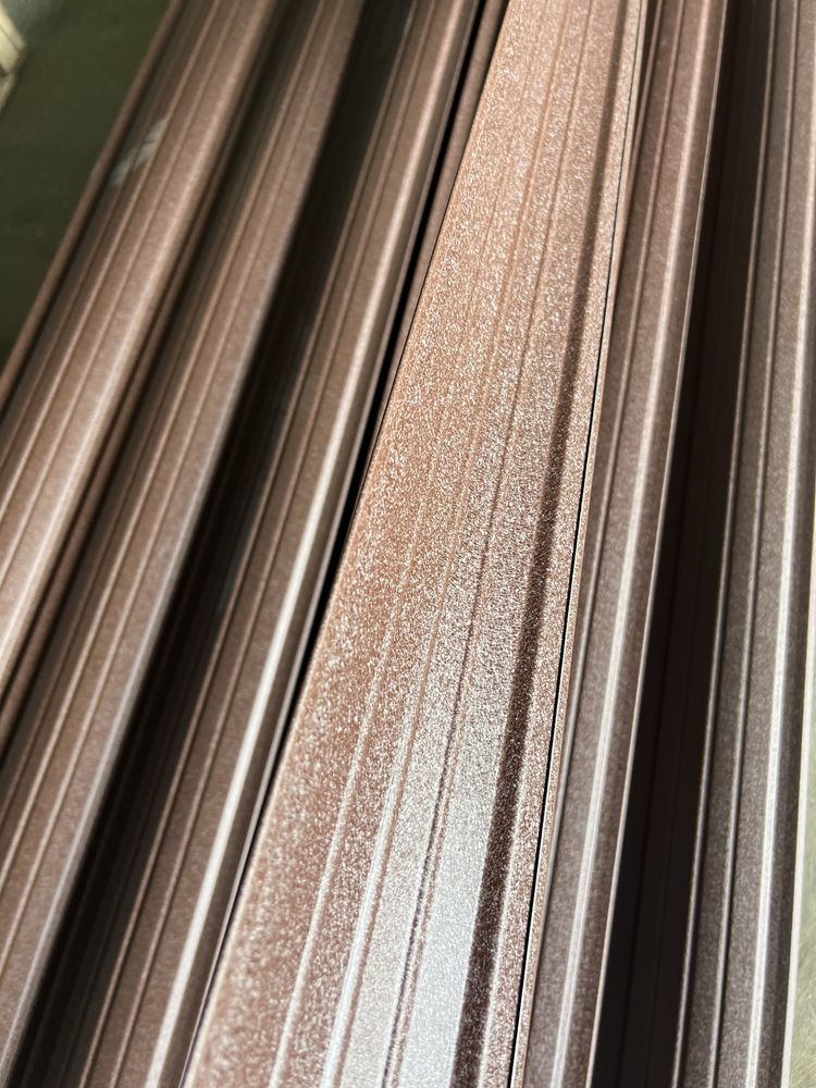 Șipcă Metalică Gri Antracit RAL7016 gri antracit fălțuită Gard Fațadă
