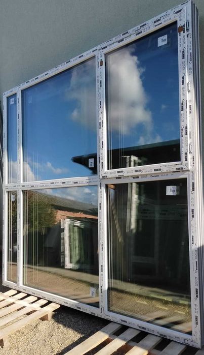 Geamuri fixe,panel si usi termopanNOI!!-Pvc-profil REHAU-3 STICLE