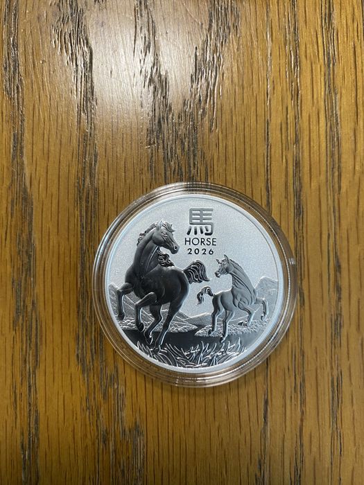 Австралийски Лунар 1 унция кон 2026