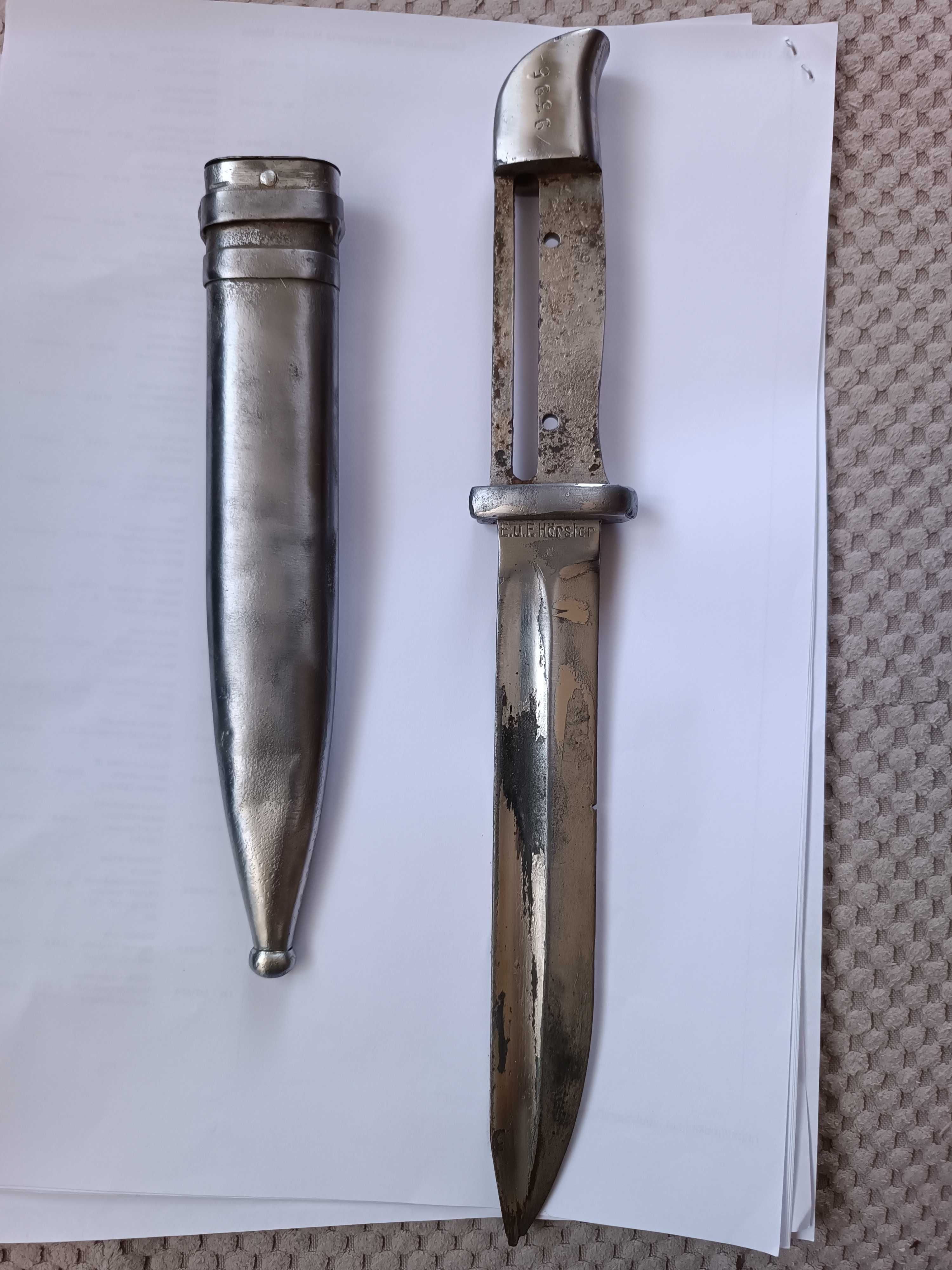 Щик -  нож Маузер - 1938 г.