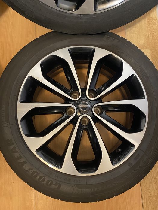 Janta/roata rezerva originala Nissan Qasqai/X-trail/Juke/Kadjar pe 18