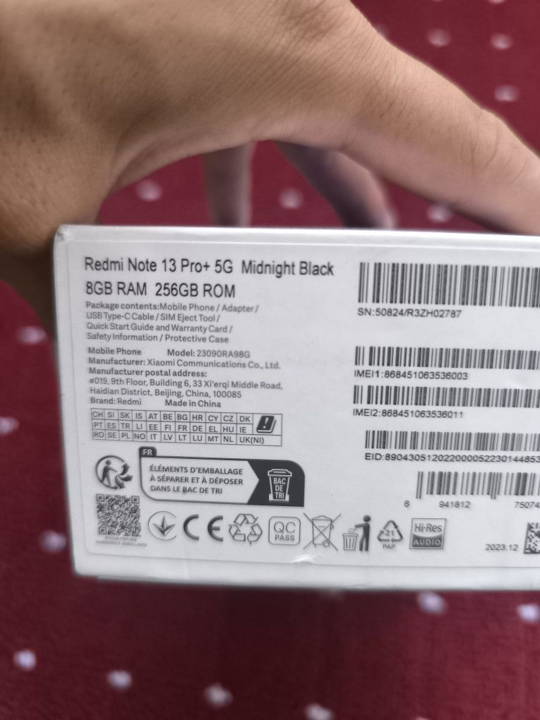 Redmi note 13 pro +