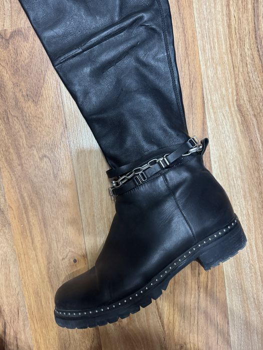 Ботфорты сапоги осенние