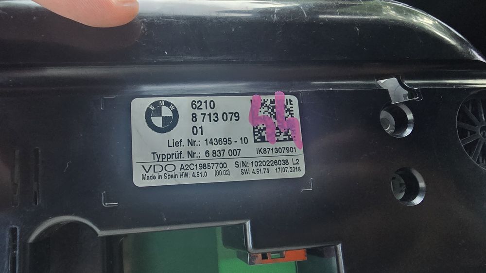 Virginized Дигитален километраж Ф20 Ф21 Бмв Bmw F20 F21