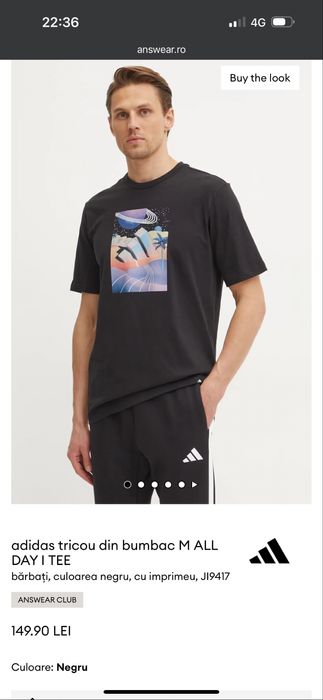 Tricou Adidas nou
