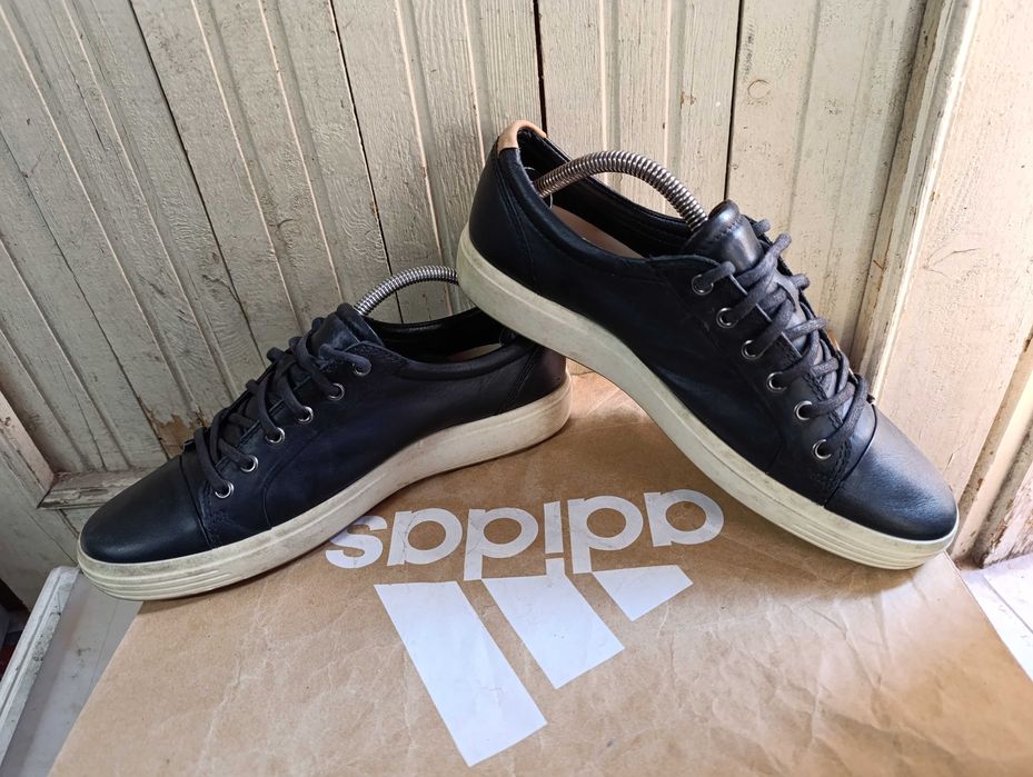 ''ECCO Soft 7''оригинални кожени сникърси 43 номер