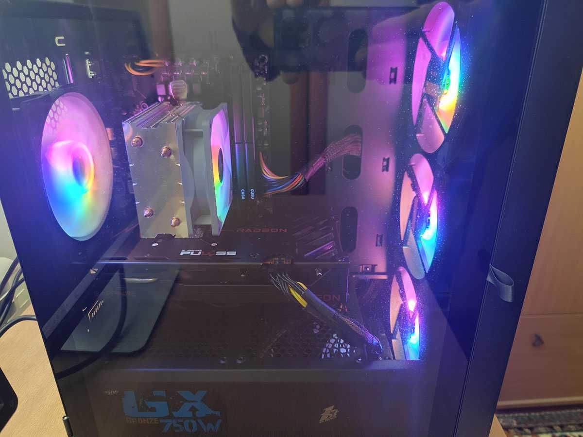 Геймърски компютър, i3 12100, Rtx 3060 12Gb, 32gb Ram, 1tb nvme ssd