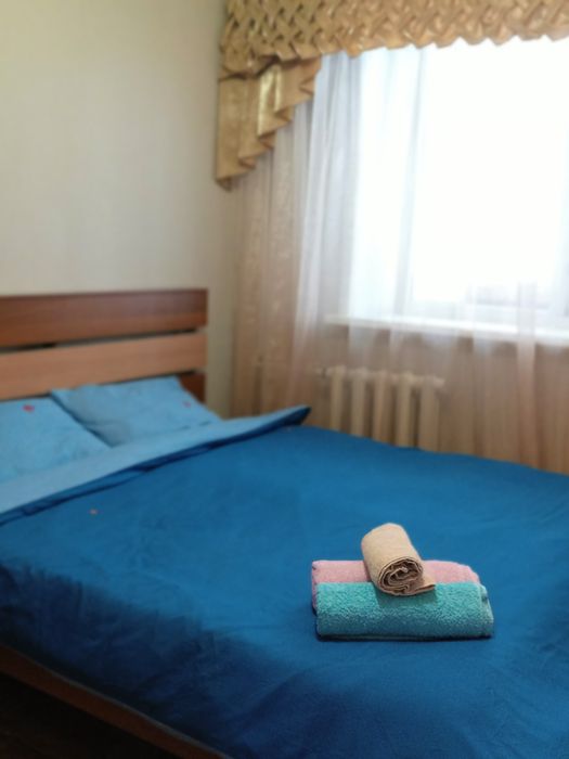 Возле ЦУМа, рии 15000 Аренда 1- 2-х комн.квартиры на ночь, на  сутки.К