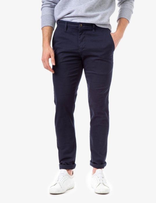 Pantaloni barbati US Polo Assn, bleumarin