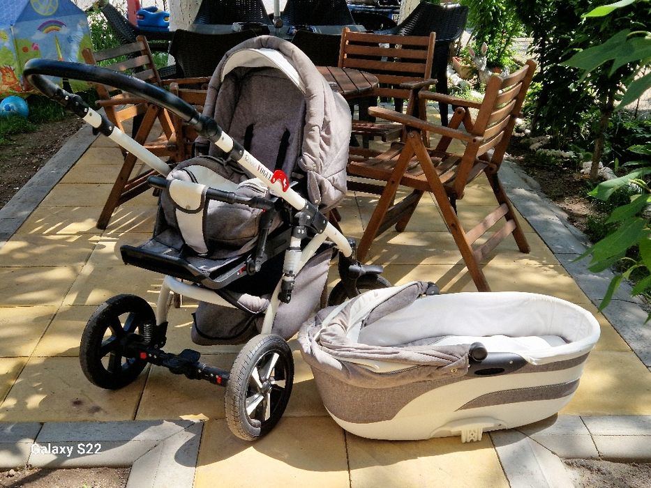 Бебешка количка + детска седалка Rino Vogue