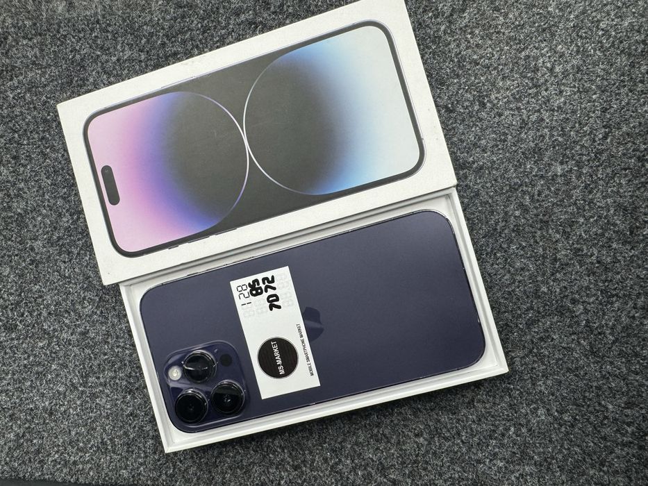 Iphone 14 promax 128gb 85%battare