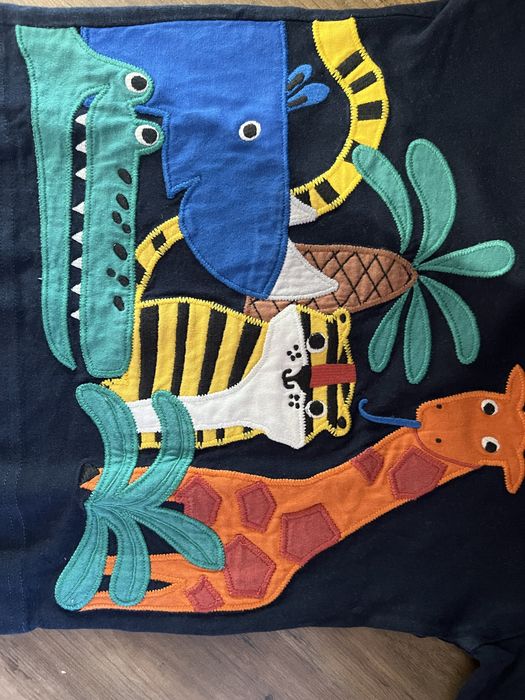 Блуза Next с африкански животни - 2-3 години