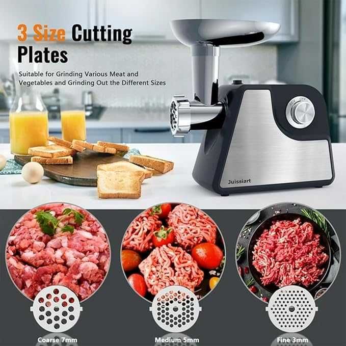 Masina de tocat carne electrica, Juissiart, 1400 W,