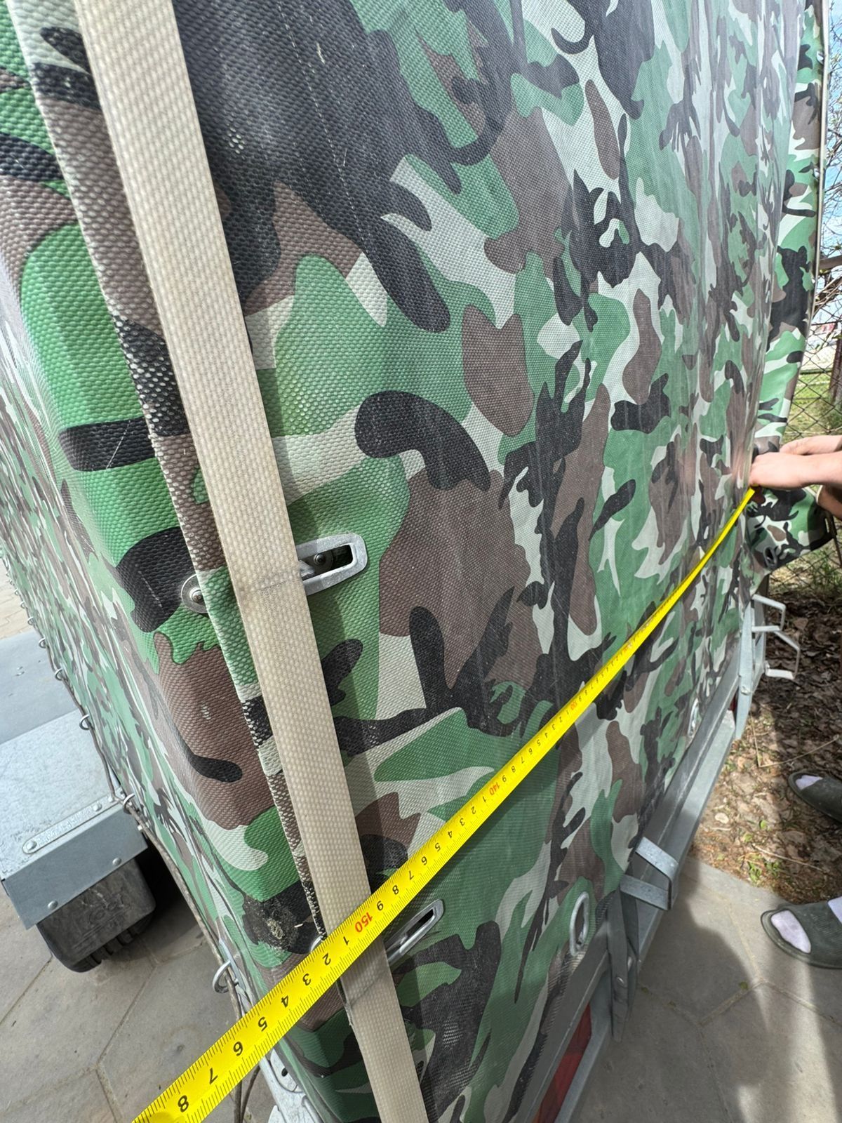 Прицеп 3.5м на 1.6м полностью в исправном состоянии