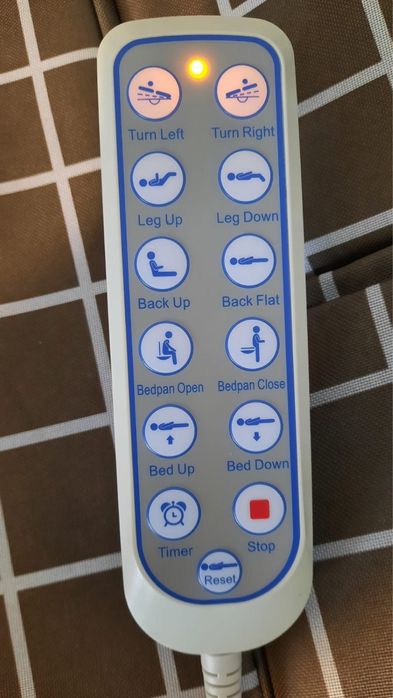 Pat electric rabatabil cu saltea Home si antiescare