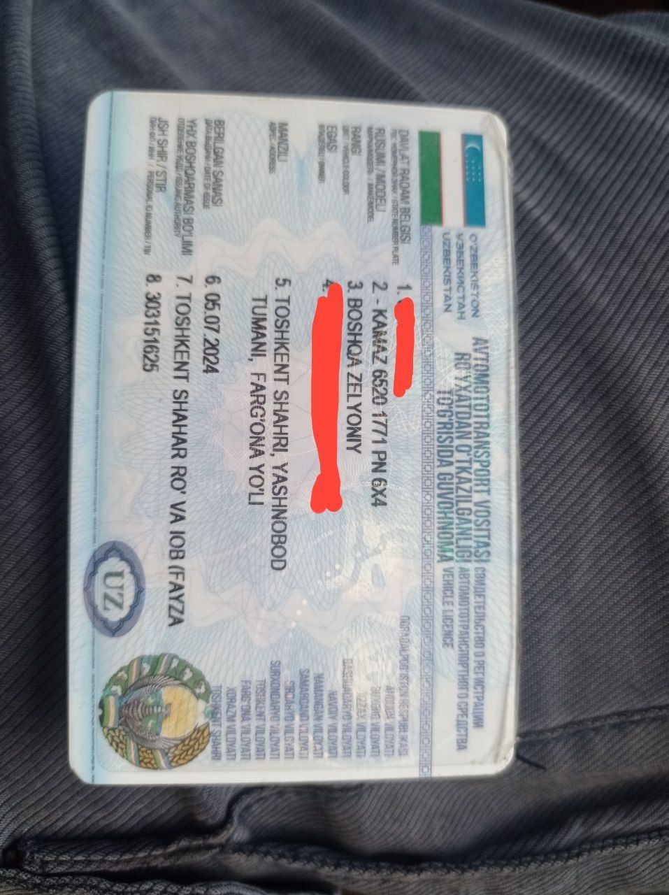 Камаз 6520 сотилади! СРОЧНО