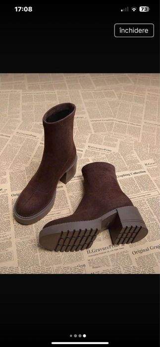 Botine noi impecabile