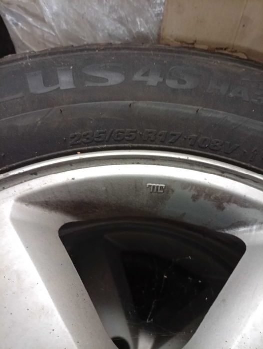 Джанти с гуми 5х114,3 Хюндай