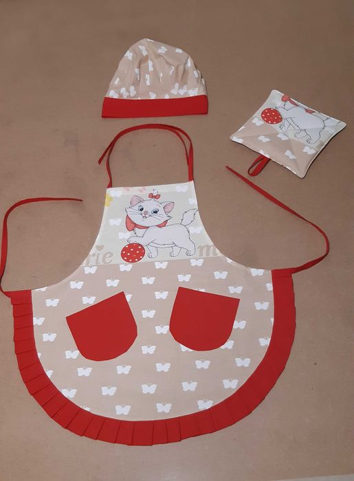 Детска готварска престилка/ шапка