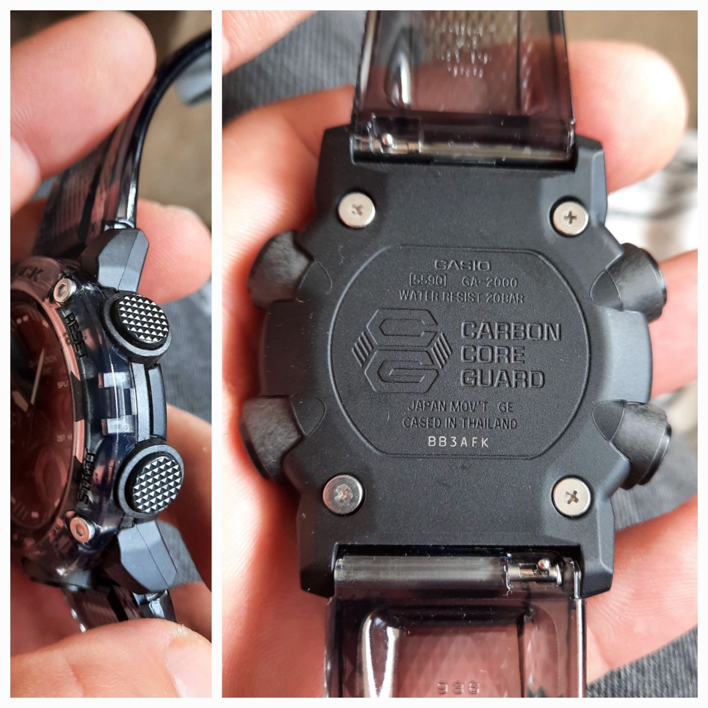 Casio G Shock GA 2000 SKE 8A