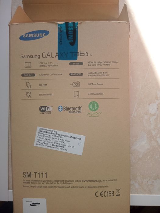 Tabletă Samsung Galaxy tab3  lite