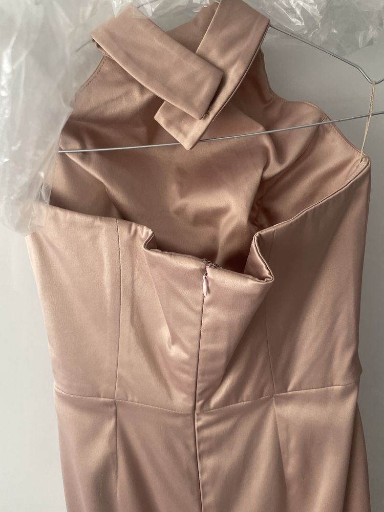 Rochie roz pudrat