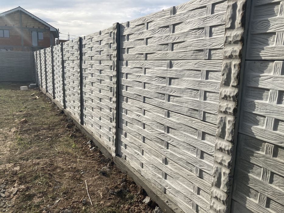Garduri din beton,spalieri vie,boltari vibropresati