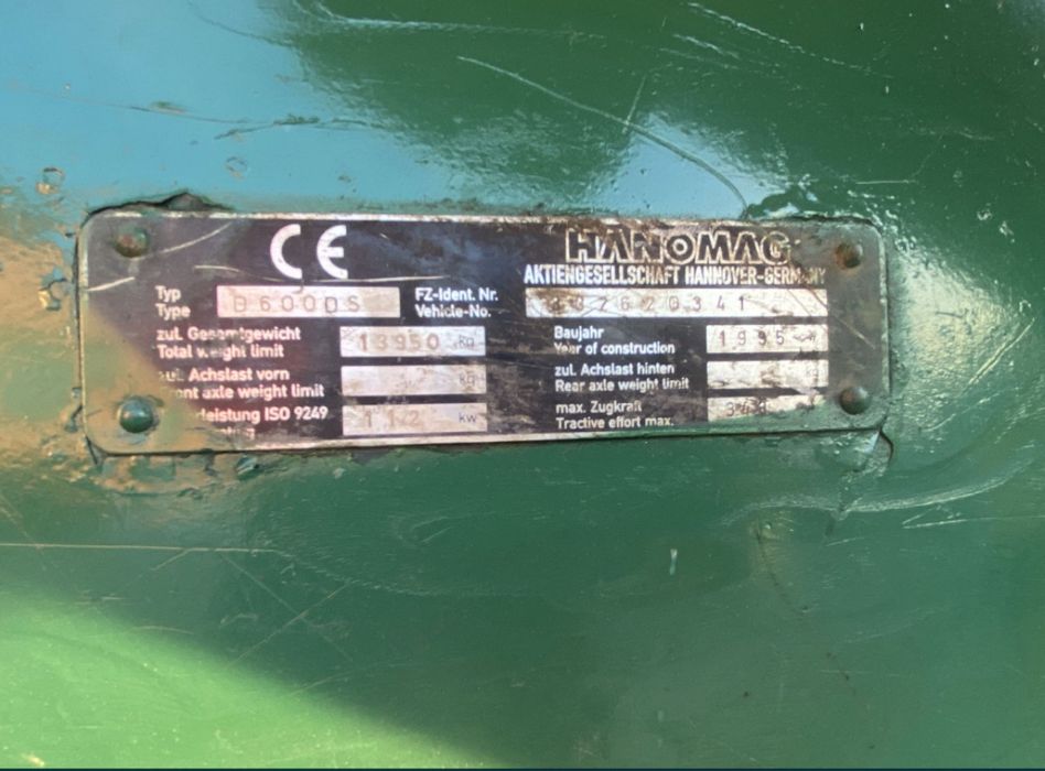 Buldozer Hanomag D600DS