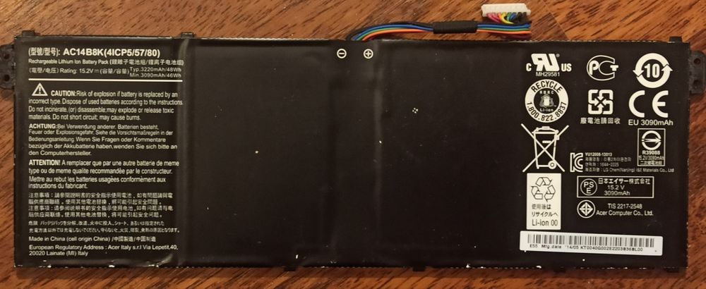 Acumulator AC14B8k Li-Io