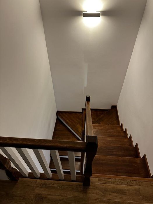 Trepte lemn masiv fag și stejar