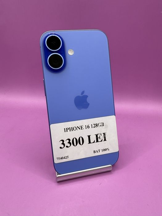 Iphone 16 128gb •Matei Amanet Crangasi•75404