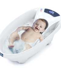 Дигитална бебешка вана с везна и термометър Aquascale 3-в-1 + стойка з