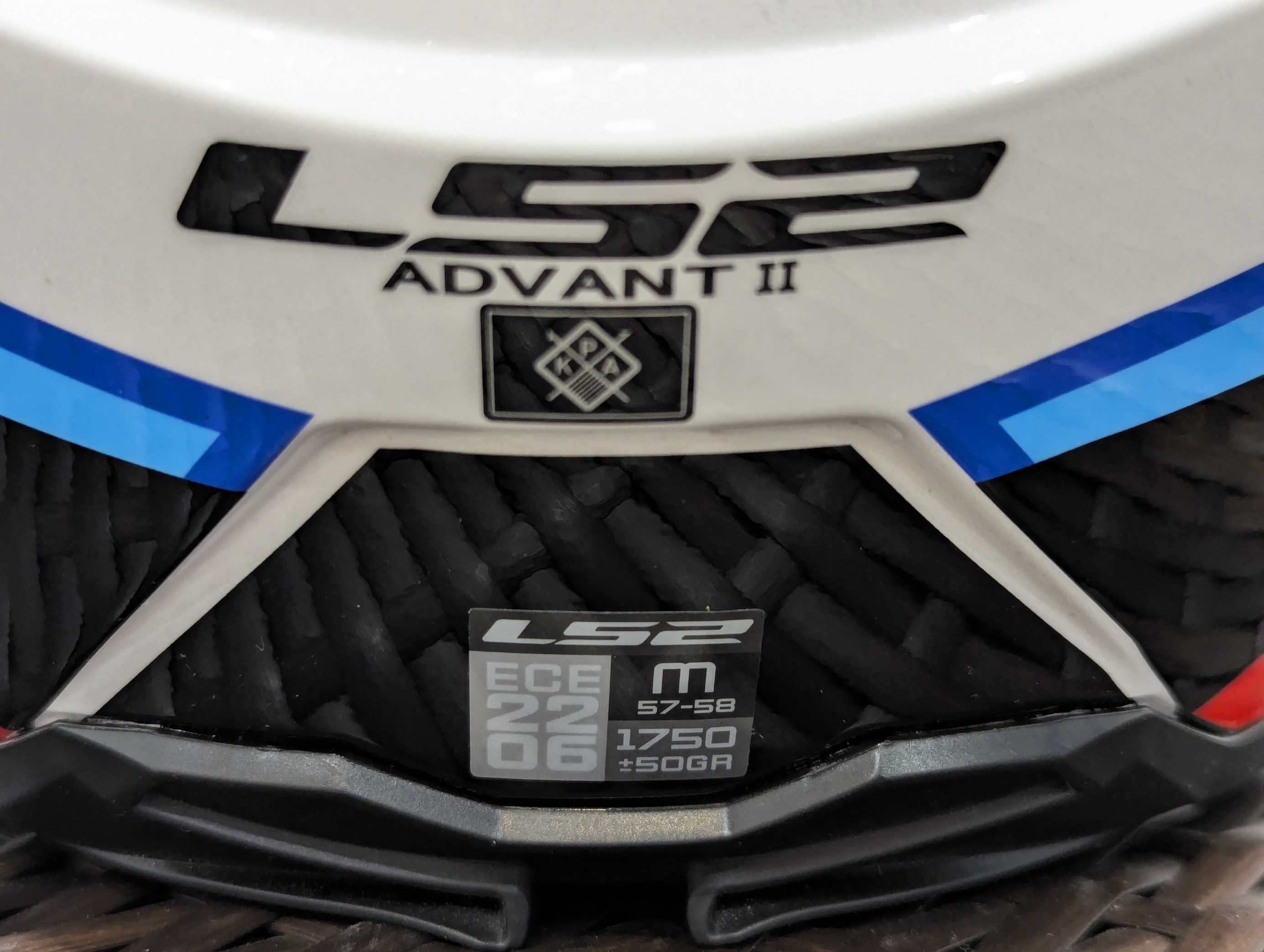 Casca moto LS2 Advant II, marime S, M, XL, XXL - flip-back