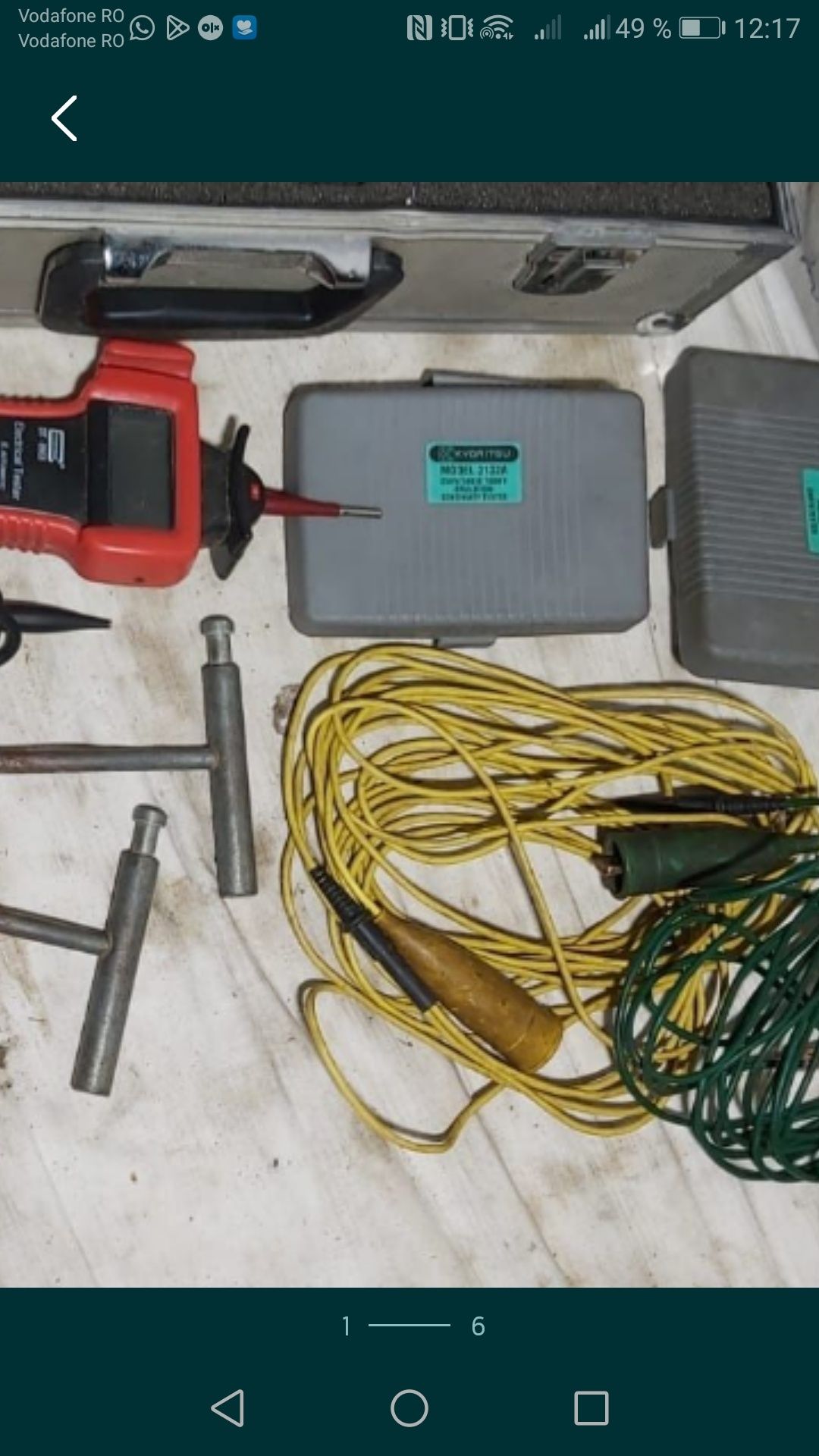 Fluke Kyoritsu 4105 și 3132 A  Turbo tech DT 0903