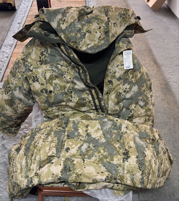 Костюм зимний, комуфлированный