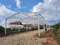 Vând  hală metalică conform proiectului dvs lucrăm fără avans