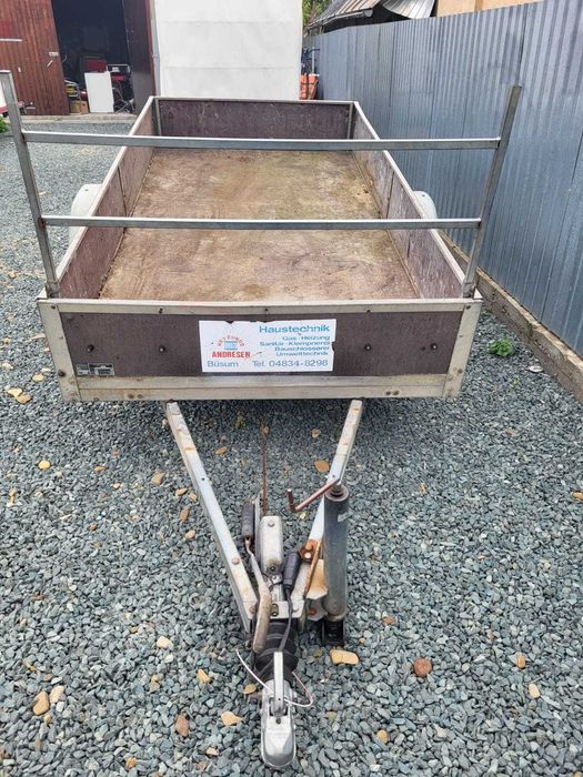 Remorca monoax anul 1996 masa 1.200 kg, import Germania