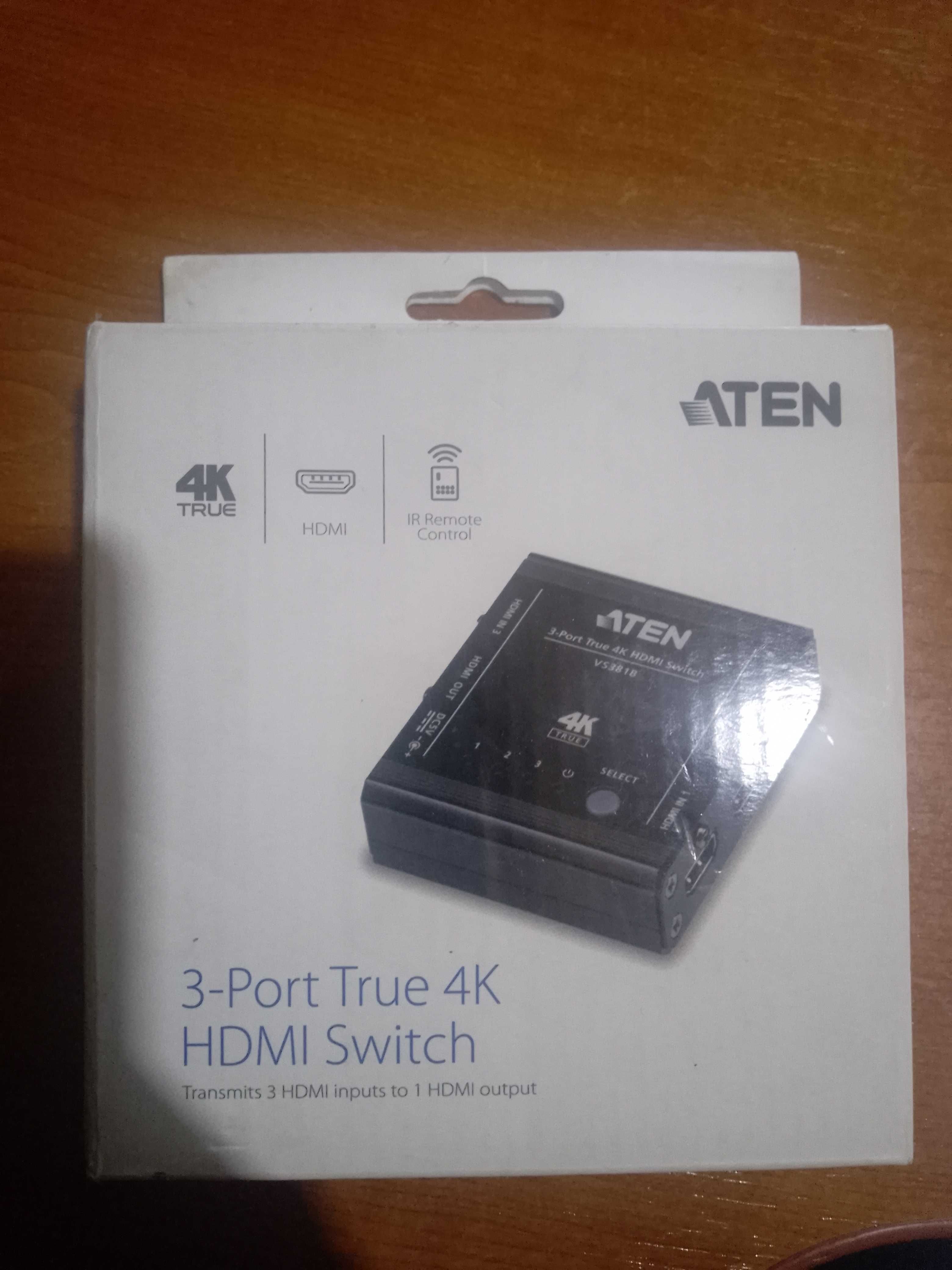 ATEN 3-PORT True 4K HDMI Switch